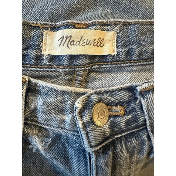 Madewell Women's 26 2 The Mom Jean Melva Wash Momjean Distressed 24" Inseam - Picture 9 of 10